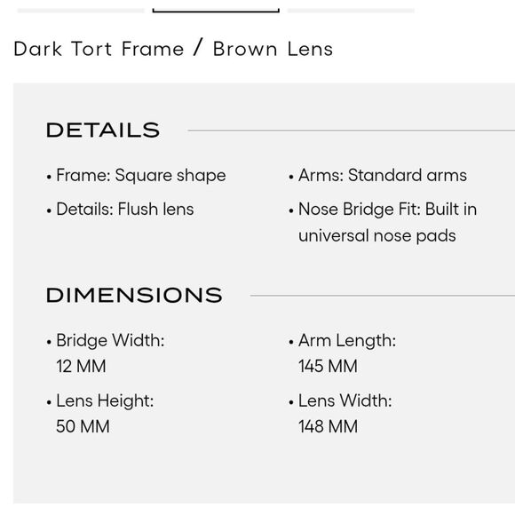 Quay Australia Drive In Square Sunglasses- Dark Tort Frame / Brown Lens main image 13